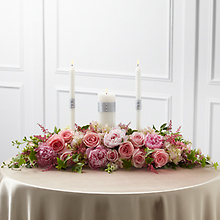 The Worldwide Romance Unity Candle Arrangement