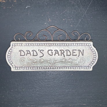 Dad\'s Garden Mini Plaque