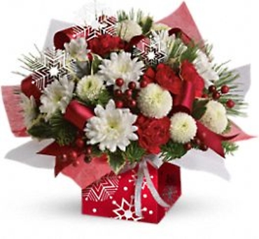 Teleflora\'s Winter Snowflake Present Perfect