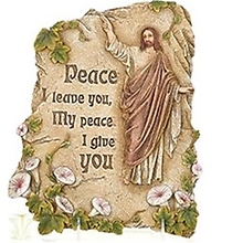 Peace I leave You Plaque