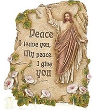 Peace I leave You Plaque