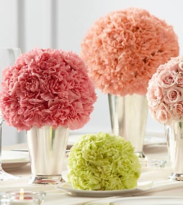 The Bridesmaid\'s Garden Centerpiece