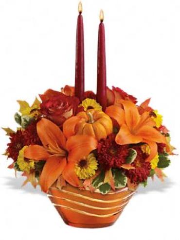 Amber Waves Centerpiece