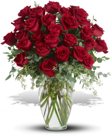 30 Long Stemmed Red Roses