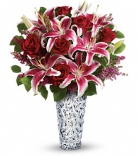 Diamonds And Lilies Bouquet